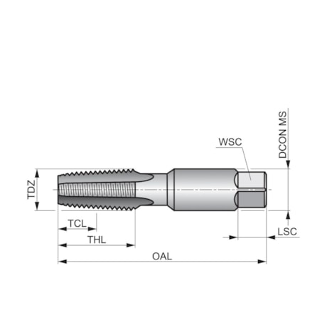 Macho Manual HSS NPT 1