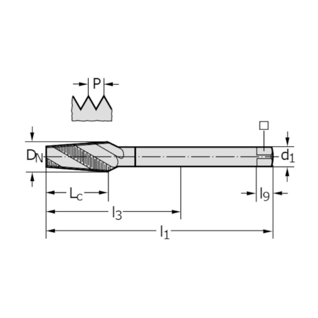 Macho Manual HSS NPT 1/2