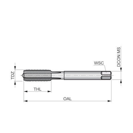 Macho Manual HSS UNF 7/16