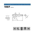 Macho Manual para Tubo HSS NPT 1/8" x 27 SM ANSI 108F OSG