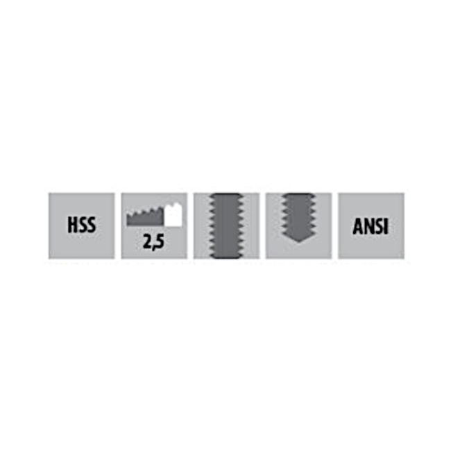 Macho Manual para Tubo HSS NPT 2