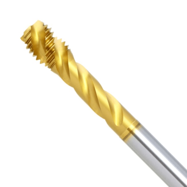 Macho Máquina Canal Helicoidal HSS-E 3/8