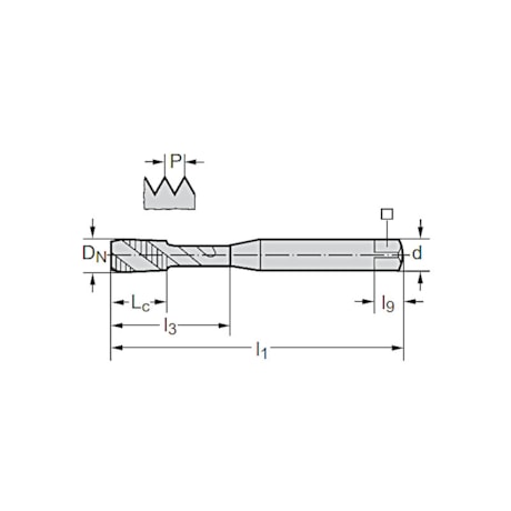 Macho Máquina Canal Helicoidal HSS-E UNC NR 8x32FPP Din 376 M22513-UNC8 PROTOTYP-20a03df9-3bd1-4a8e-83bf-df3a31d3ef21