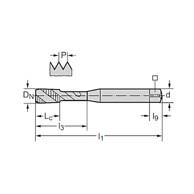 Macho Máquina Canal Helicoidal HSS-PM M10x1,50mm 6G Din 371 EP2053302M10 PROTOTYP-afa35ee1-a5e1-4220-87ad-6998404d36a6