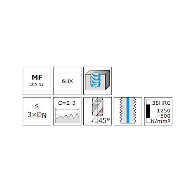 Macho Máquina Canal Helicoidal HSS-PM MF18x1,50mm Din 374 EP2156312-18 PROTOTYP-3d0e4f3b-3909-4867-8719-f1d341e8cb60