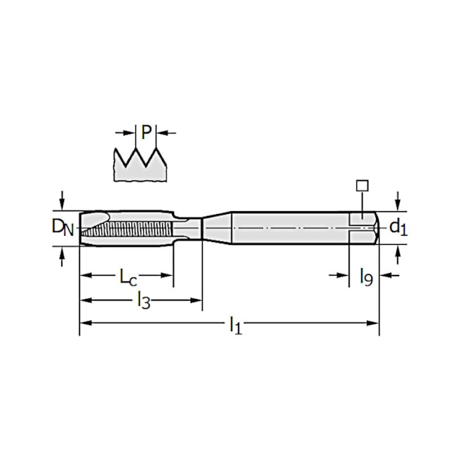 Macho Máquina Ponta Helicoidal HSS-E UNC NR 8x32FPP Din 374 M22213-UNC8 WALTER-830877df-6557-4e48-b12e-ba80a0fa9bec