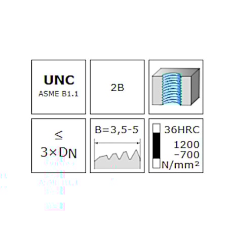 Macho Máquina Ponta Helicoidal HSS-E UNC NR 8x32FPP Din 374 M22213-UNC8 WALTER-af1d2ed5-4084-4a4e-afcc-e5267c66f0e3