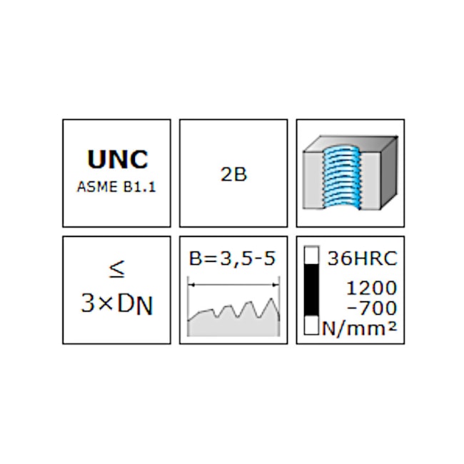 Macho Máquina Ponta Helicoidal HSS-E UNC NR 8x32FPP Din 374 M22213-UNC8 WALTER-f0d835d7-9599-4bc0-b14a-4be388db47da