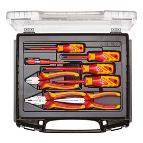 Maleta com Ferramentas VDE H Isoladas 8 Peças RZB1-17 091910 GEDORE-0ad2ddad-93bb-46f9-b038-af0639db3e73