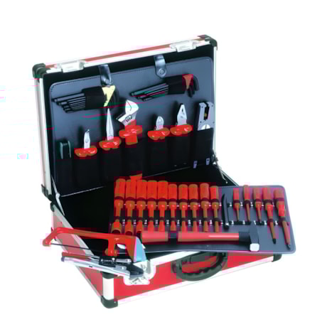 Maleta Eletricista com 59 Peças VDE 1020I 001108 GEDORE-8ec89a4b-b519-4baf-9ce5-874074d50868