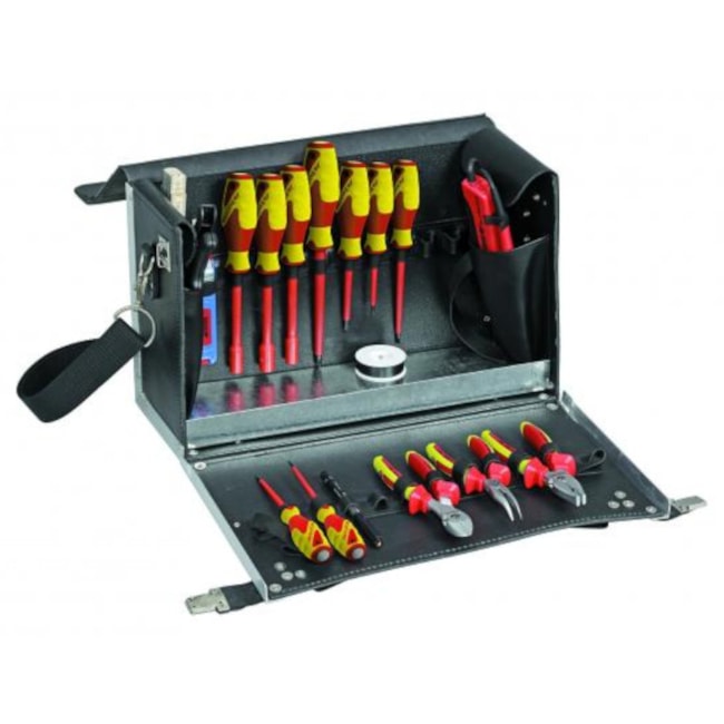 Maleta Eletricista em Couro para Ferramentas WK1091L GEDORE-7471b78d-768f-43b7-88d0-2f49476ce5e3
