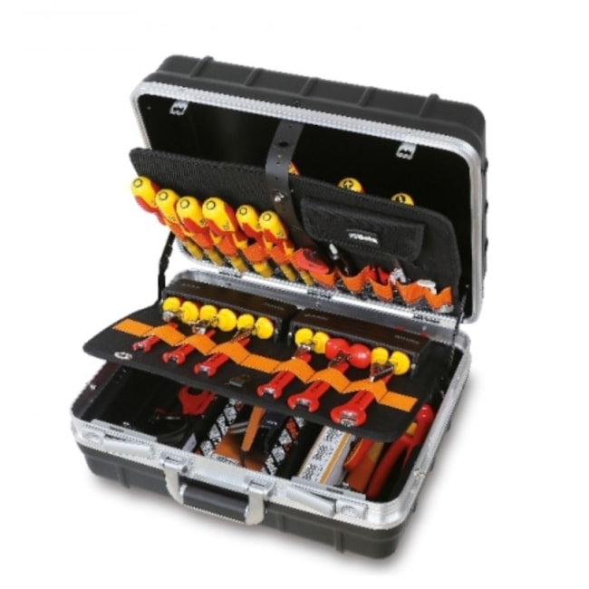 Maleta para Ferramentas com Divisórias e Alça 2029/VV com 46 Ferramentas 2029 BG MQ BETA-df122f7b-68d3-418d-a88e-98e713be8be7
