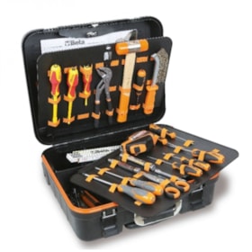 Maleta para Ferramentas com Rodas Divisórias e Alça 2032/TV com 70 Ferramentas 2032TET/A BETA