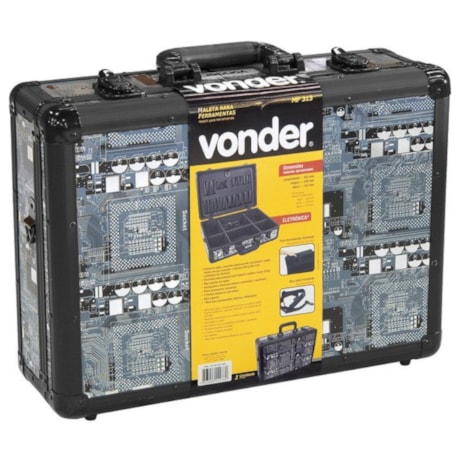 Maleta para Ferramentas em Alumínio com 5 Divisões MFV 313 VONDER-37488b88-7685-4efd-823b-c0b2be041796
