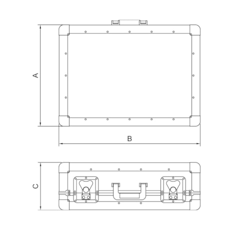 Maleta para Ferramentas Isolado 1000V IEC 44349/000 TRAMONTINA PRO-233ffdee-c345-41ae-8921-6e3713a35fa8