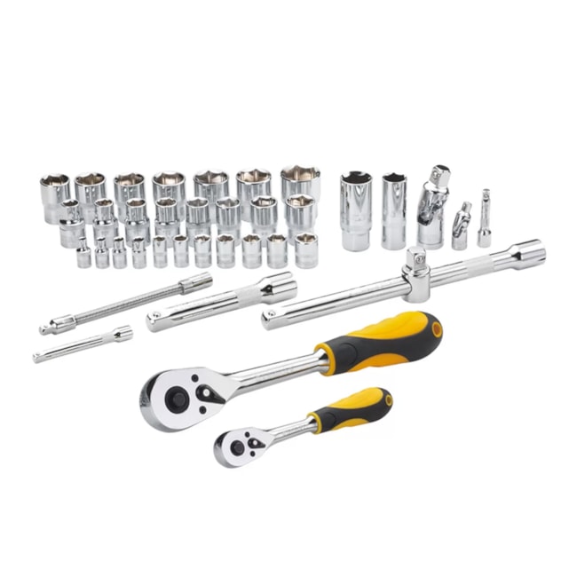 Maleta para Ferramentas Plástica com 110 Peças STMT81243-840 STANLEY-800a1e24-436a-4bb8-b4d9-71e4a786f4b6