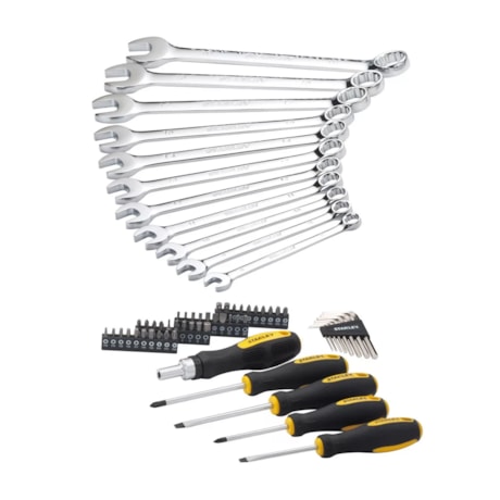 Maleta para Ferramentas Plástica com 110 Peças STMT81243-840 STANLEY-eab0def5-e101-432a-8097-a7470b0c72ba