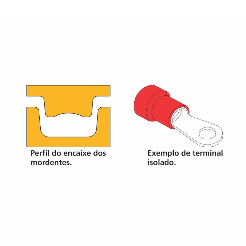 Mandíbula para Alicate Crimpador Modelo A 44056/101 TRAMONTINA PRO