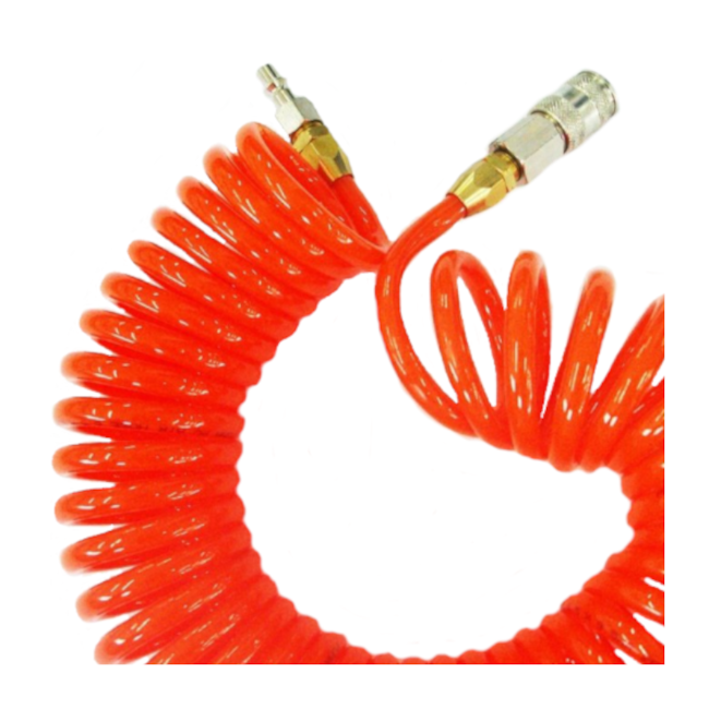 Mangueira Espiral para Ar Comprimido 1/4