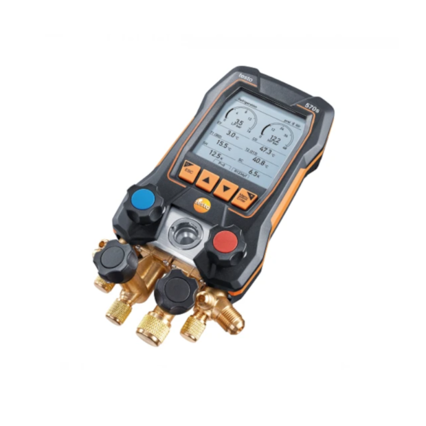 Manifold Digital com Bloco de Válvulas 4 Vias Bluetooth e Análise Inteligente de Erros 570s TESTO-5001fae2-2cd9-4f33-a47c-c034046caaf0