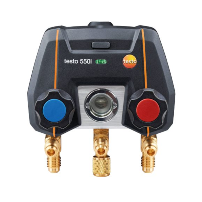 Manifold Digital com Bluetooth e Válvulas de 2 vias 550i TESTO-076ba3b3-2cfb-457b-a61c-bcfda6f57f97