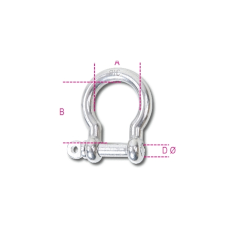 Manilha Curva 16mm Inox 316 8228 ROBUR-10983692-90f5-4bc0-b763-c2f503766c8e