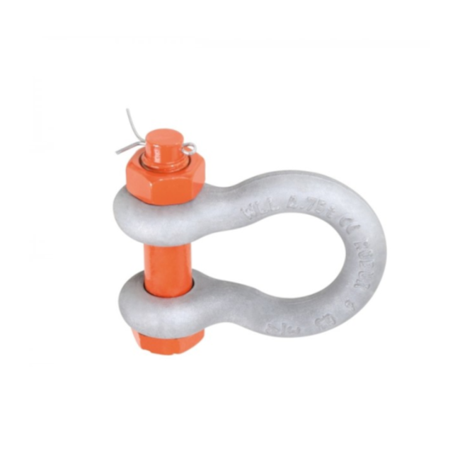 Manilha Curva 20mm Porca Contrapino Aço Alta Resistência Suporte Galvanizado 8031R 20 ROBUR-1602398f-5a63-4189-aeef-68ff4d63594e