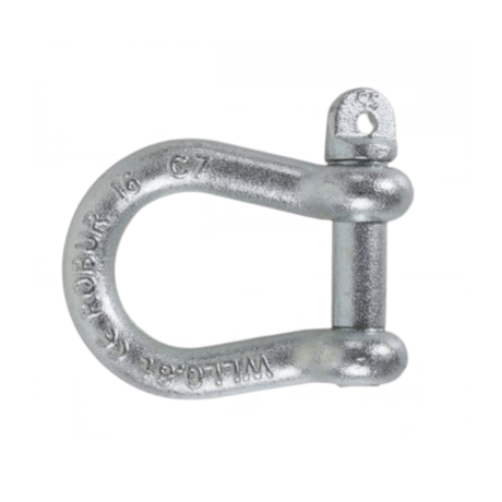 Manilha Curva 25mm Aço Carbono Galvanizado 8028 ROBUR-95597e0b-a578-44fe-b761-3a9dd40632b3