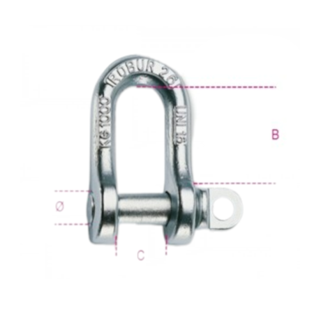 Manilha Reta 50mm Aço Carbono Galvanizada 8026A ROBUR-c6bd22d4-ea6b-47b6-81b0-66ec46555e15