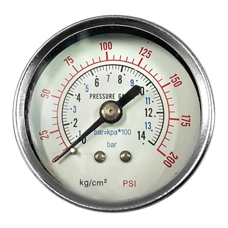Manômetro de Pressão 1/4" MAND-50A PUMA
