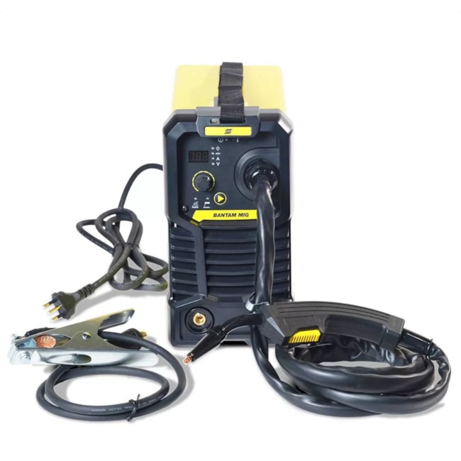Máquina de Solda Inversora MMA 130A FT20% Monofásico Bivolt com Cabo BANTAM MIG 130 ESAB-bedeb87b-625a-4ab8-90af-5054a255b6d7
