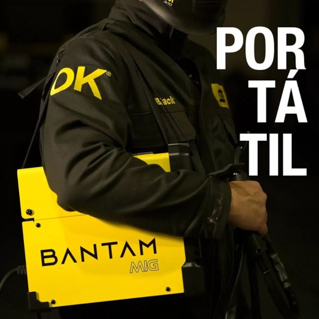Máquina de Solda Inversora MMA 130A FT20% Monofásico Bivolt com Cabo BANTAM MIG 130 ESAB-ce3654a9-ed56-4ad0-bfdf-3c17528cdcad