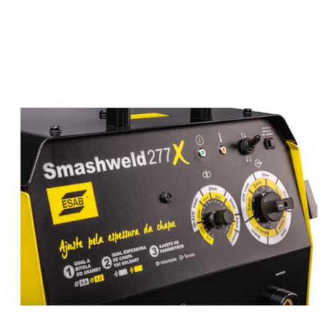 Máquina de Solda Mig 250A Trifásica com Cabos e Alimentador Interno Smashweld 277x ESAB-b41227ed-3b94-4810-a4fa-7db14eb9ee18