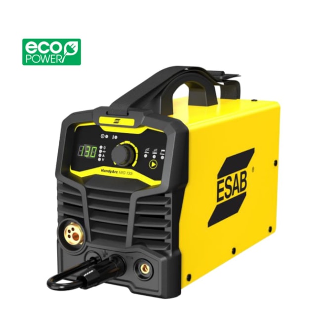 Máquina Inversora de Solda MMA 130A FT20% Monofásico Bivolt com Cabo HANDYARC MIG 130I ESAB-6f6bd5a8-108e-437c-81a9-642fc86543ee