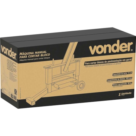 Máquina Manual para Cortar Bloco 140mm 6659014000 VONDER-7221b73f-e446-4fc5-8f51-b9ee28780a3c