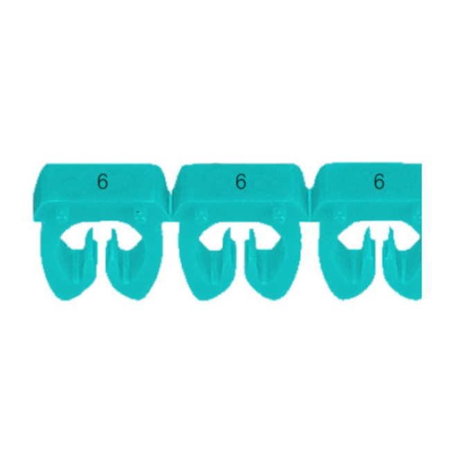 Marcador de Cabos de 1.5 a 2.5mm² Azul n°6 38226 CEMAR-f6fcaed9-13a7-4fa8-af3f-da56a11c86ea