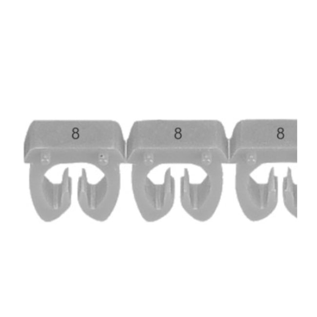Marcador de Cabos de 1.5 a 2.5mm² Cinza n°8 38228 CEMAR-7c8938cf-8c59-4d62-b98f-039302924159