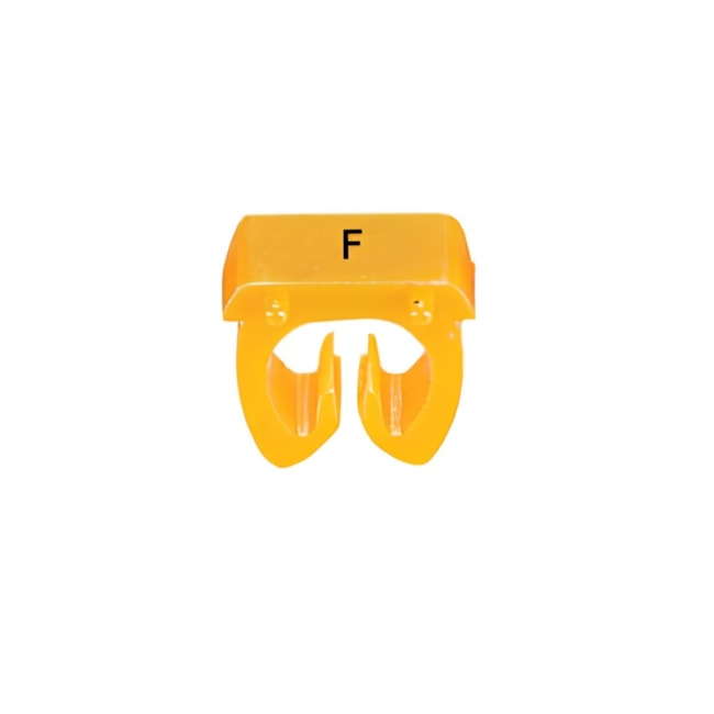 Marcador de Cabos de 4 a 6mm² Amarelo Letra F 38365 CEMAR-2d959408-6fbd-4656-8735-672028ea3a30