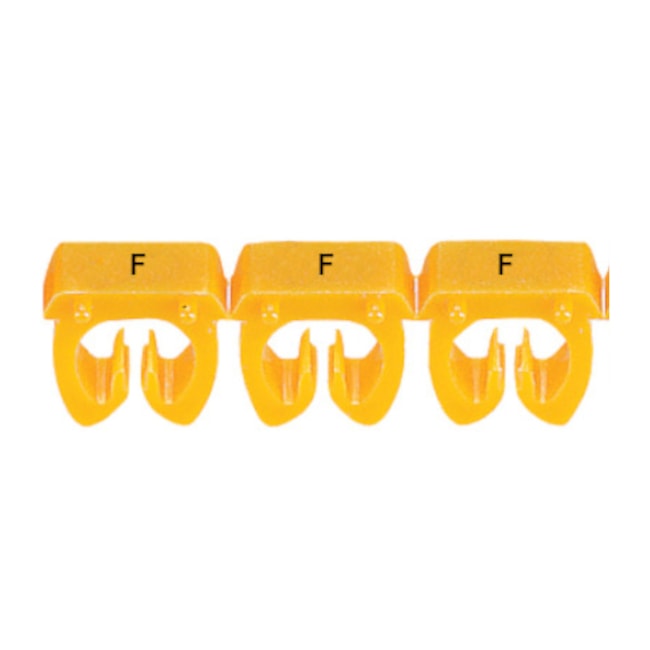 Marcador de Cabos de 4 a 6mm² Amarelo Letra F 38365 CEMAR-c044ec7f-765e-4f8f-92cb-6fee0aa6a4d5