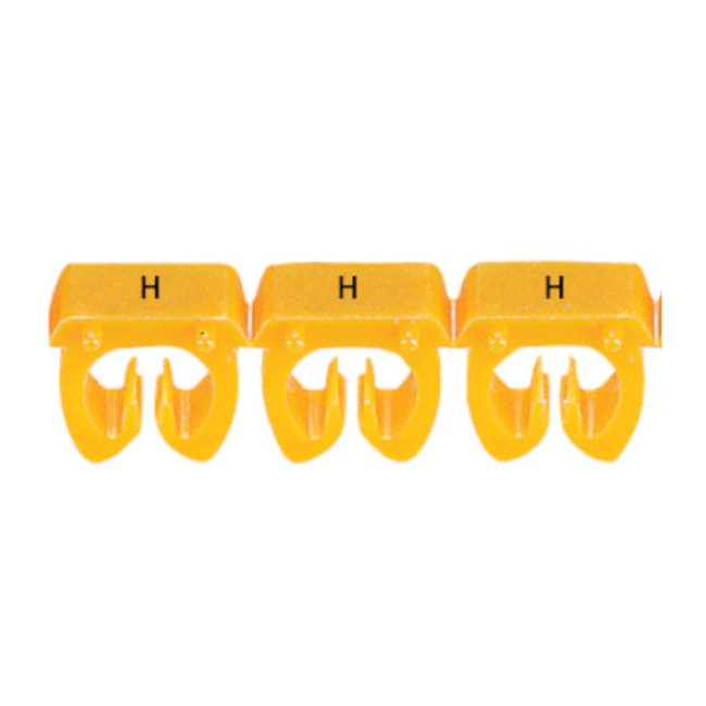 Marcador de Cabos de 4 a 6mm² Amarelo Letra H 38367 CEMAR-2161277c-6c71-4114-997a-16754d3cf189