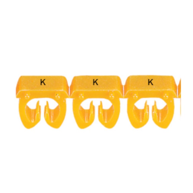 Marcador de Cabos de 4 a 6mm² Amarelo Letra K 38370 CEMAR-65aab95b-b3ba-4838-84e3-ef8a24bceaf7