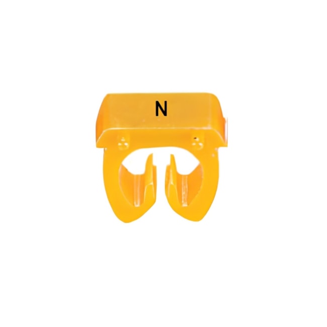 Marcador de Cabos de 4 a 6mm² Amarelo Letra N 38373 CEMAR-87b1ac58-ed4e-4dce-a8e4-6df9b8be7986