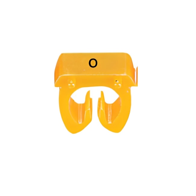 Marcador de Cabos de 4 a 6mm² Amarelo Letra O 38374 CEMAR-0ec0c681-9a9a-485d-8ada-66e850a7459a