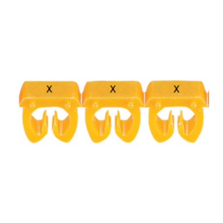Marcador de Cabos de 4 a 6mm² Amarelo Letra X 38383 CEMAR-81fd958b-b458-4aeb-8c1d-ab37eb688d5a