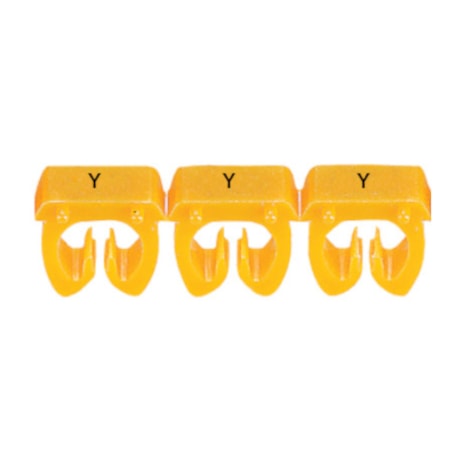 Marcador de Cabos de 4 a 6mm² Amarelo Letra Y 38384 CEMAR-e3dc6755-64bd-47cb-887c-0aba7c73a936