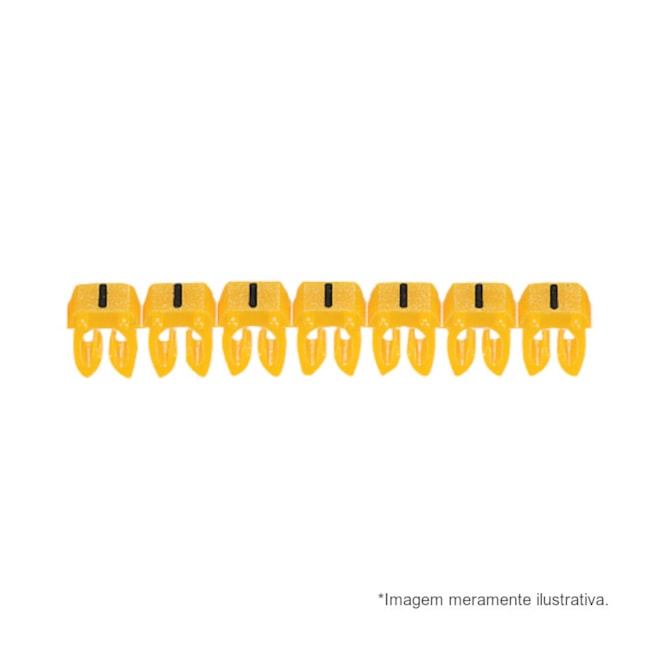 Marcador de Cabos de 4 a 6mm² Amarelo Símbolo - 38293 CEMAR-74d54f57-e09b-4458-a70f-e234cf849a55