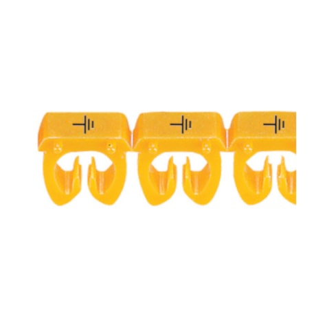 Marcador de Cabos de 4 a 6mm² Amarelo Símbolo Terra 38296 CEMAR-64919944-fa19-428c-aa93-72d04924ed2b