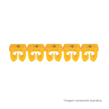 Marcador de Cabos de 4 a 6mm² Amarelo Símbolo Terra 38296 CEMAR-698b72fd-9b7c-43af-82d2-6ab39d2080a0