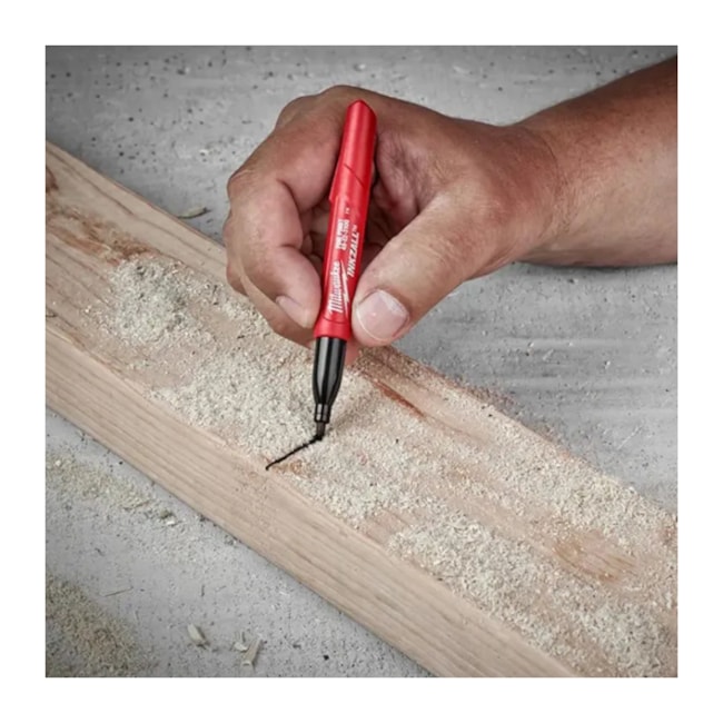 Marcador Industrial Caneta Ponta Fina Preta Inkzall 48-22-3100 MILWAUKEE-bff2481b-4ca1-4828-b73c-5e9e50718809