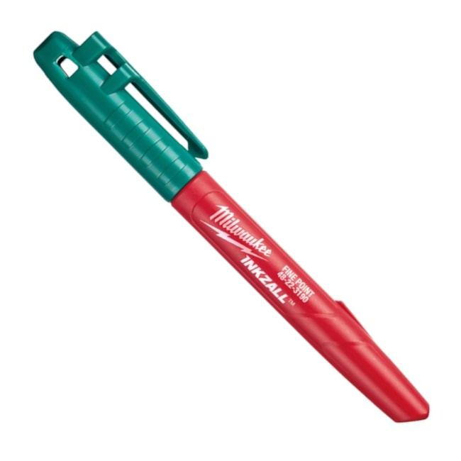 Marcador Industrial Caneta Ponta Fina Verde Inkzall 48-22-3190 MILWAUKEE-78a46e84-2140-4d57-a053-964071384a44